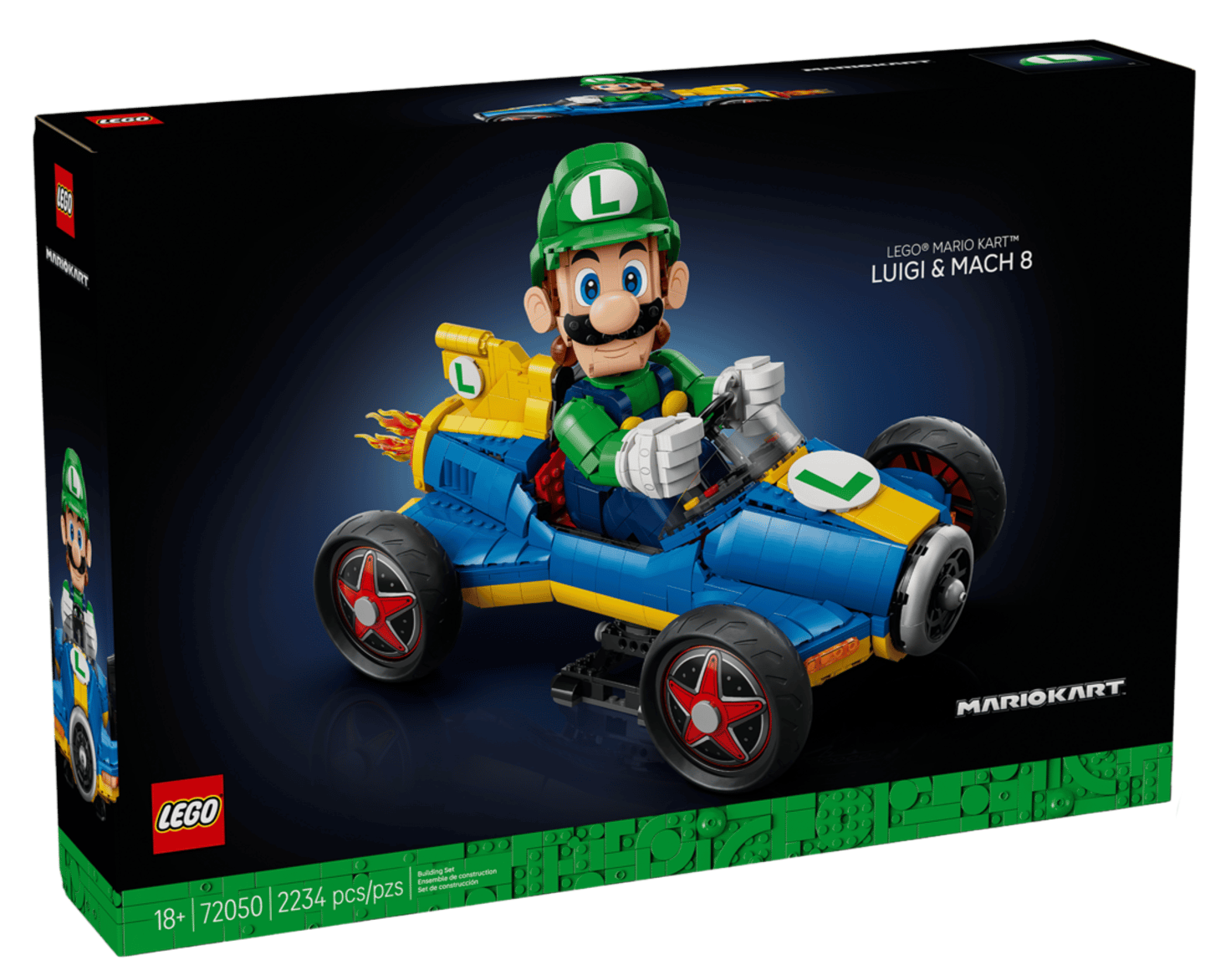 Ready, Set, GO! LEGO Mario Kart™ Luigi & Mach 8 Official Images Revealed!