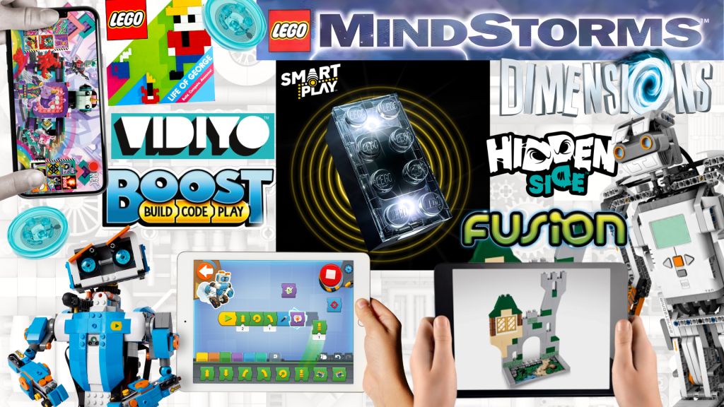 The LEGO SMART Play system is the latest in a long line of tech-based ideas by the LEGO Group